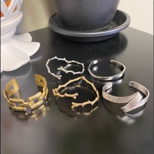 Lot of 5 authentic Rustic Cuff bracelets
